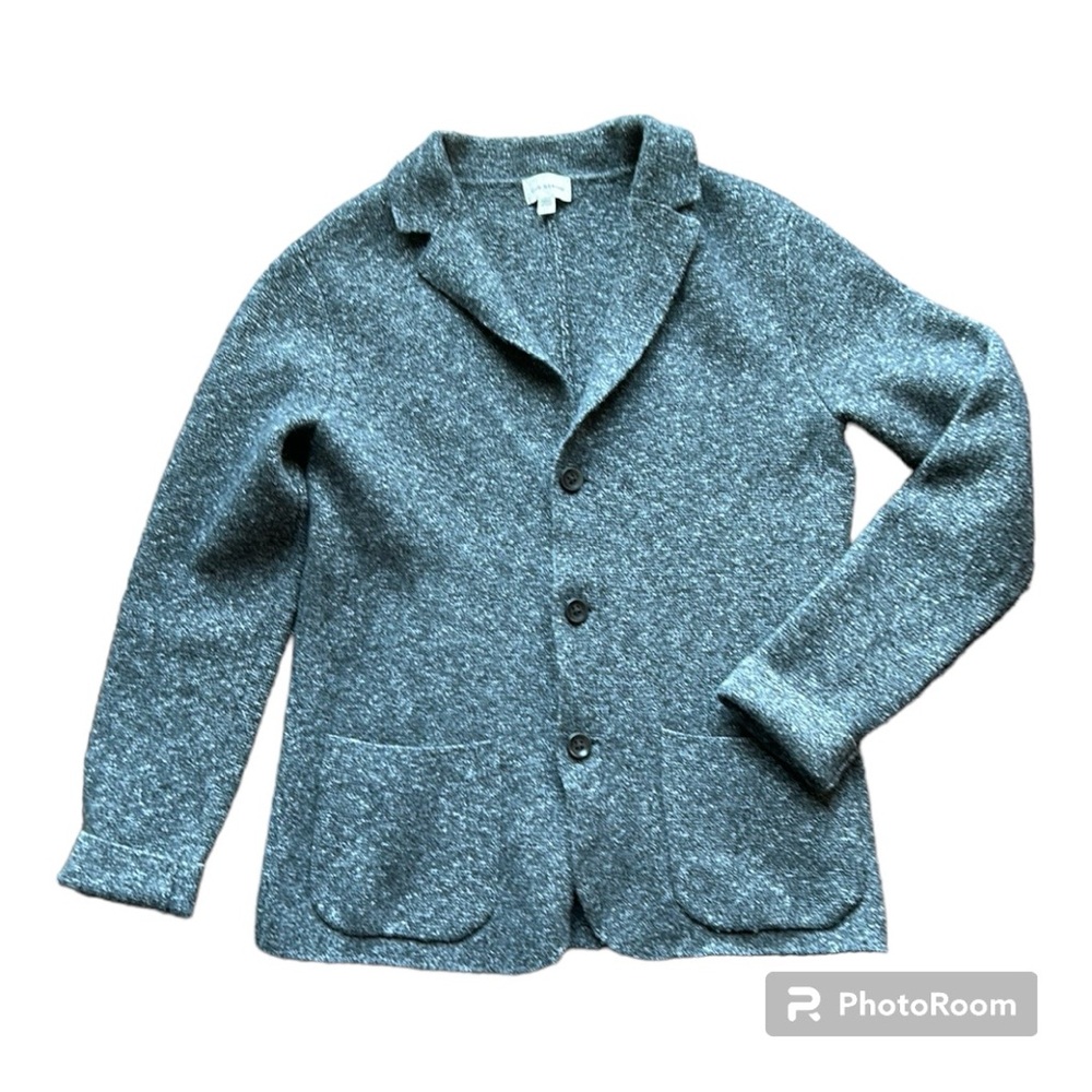 Club Monaco Heather Gray Knit Blazer
